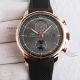 Replica IWC rose gold case black grey dial Swiss Cal.89361 chronograph rubber strap (2)_th.jpg